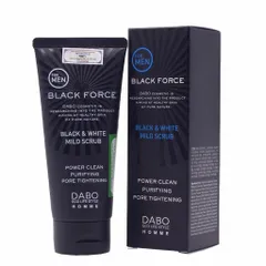 Sữa rửa mặt nam thải độc, khử nhờn, dưỡng ẩm Dabo Black Fore Hydration Hàn Quốc 120ml