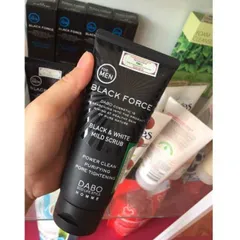 Sữa rửa mặt nam thải độc, khử nhờn, dưỡng ẩm Dabo Black Fore Hydration Hàn Quốc 120ml