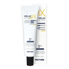 Kem dưỡng ban ngày trắng da, mờ thâm nám, tàn nhang Pretty Skin Melas 2X Day Cream 50ml