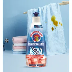 Nước tẩy quần áo trắng Chanteclair Extra Power Ý 375ml