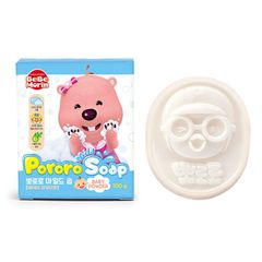 Xà bông tắm trẻ em Pororo hương trái cây Hàn Quốc 100g - Làm sạch, trắng sáng da trẻ em