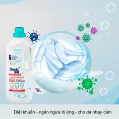 Nước xả khử trùng đồ giặt khử mùi, diệt khuẩn Denkmit nhập khẩu Đức 1.5l
