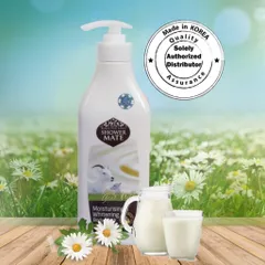 Sữa Tắm Showermate Goal Milk Moisturising & Whitening Tinh Chất Sữa Dê Làm Trắng & Dưỡng Ẩm Da 550ml