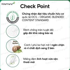 Băng vệ sinh Organic Kleannara Geonganghan Hàn Quốc siêu mềm mại, thấm hút nhanh, không kích ứng