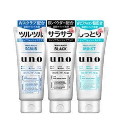 [Nội Địa Nhật Bản] Sữa rửa mặt nam tạo bọt Sạch nhờn cho da dầu UNO Whip Wash Nhật Bản 130g