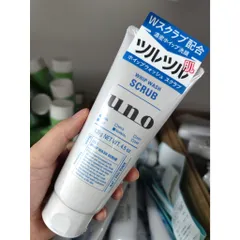 [Nội Địa Nhật Bản] Sữa rửa mặt nam tạo bọt Sạch nhờn cho da dầu UNO Whip Wash Nhật Bản 130g