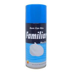 Bọt cạo râu Familiar giúp làm mềm râu tránh đau rát 330g