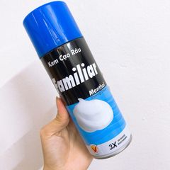 Bọt cạo râu Familiar giúp làm mềm râu tránh đau rát 330g