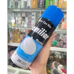 Bọt cạo râu Familiar giúp làm mềm râu tránh đau rát 330g
