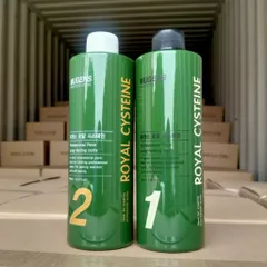 Uốn Thảo Dược Dạng Gel, Uốn (Lạnh,Nguội) Sát Chân Tóc Xoăn Chắc Và Bền Mugens Royal Cystene