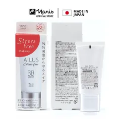 Kem nền trang điểm đa chức năng BB Cream Naris Ailus Stress Free 30g - che khuyết điểm, kiềm dầu