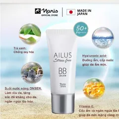 Kem nền trang điểm đa chức năng BB Cream Naris Ailus Stress Free 30g - che khuyết điểm, kiềm dầu