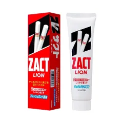 Kem đánh răng cho người hút thuôc ZACT LION đỏ Nhật Bản 150g