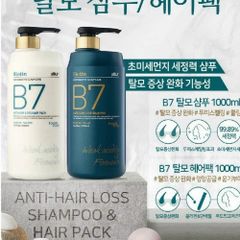 Dầu gội xả Biotin B7 Welcos Forest Hair Loss Shampoo sạch gàu, giảm ngứa Hàn Quốc
