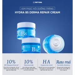 Kem dưỡng trắng da B5 Pretty Skin phục hồi và dưỡng sáng Hydra Derma Repair Cream 52ml