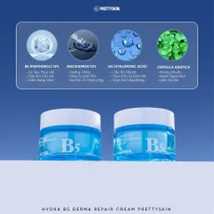 Kem dưỡng trắng da B5 Pretty Skin phục hồi và dưỡng sáng Hydra Derma Repair Cream 52ml