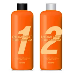 [Tóc thường và tóc yếu] Uốn nóng, uốn lạnh đa năng Mugens Enzyme Multi Texture Hàn Quốc 2x500ml