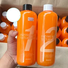 [Tóc thường và tóc yếu] Uốn nóng, uốn lạnh đa năng Mugens Enzyme Multi Texture Hàn Quốc 2x500ml