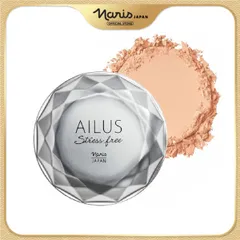 Phấn phủ kiềm dầu Naris Cosmetic Ailus Stress mỏng nhẹ SPF30 Nhật Bản 120g