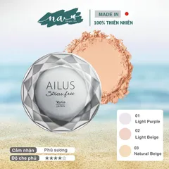 Phấn phủ kiềm dầu Naris Cosmetic Ailus Stress mỏng nhẹ SPF30 Nhật Bản 120g