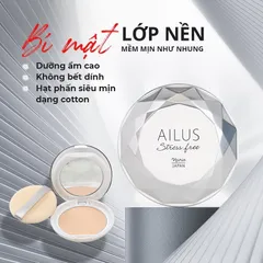 Phấn phủ kiềm dầu Naris Cosmetic Ailus Stress mỏng nhẹ SPF30 Nhật Bản 120g