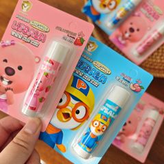 Son dưỡng trẻ em chống nứt nẻ môi Pororo Lipbalm Hàn Quốc 4.2g