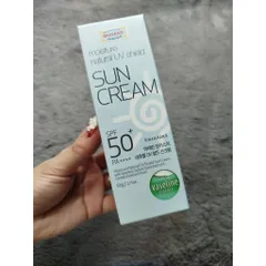 Kem chống nắng rau má, kiềm dầu, nâng tông nhẹ Kwailnar Sun Cream Hàn Quốc 60gr