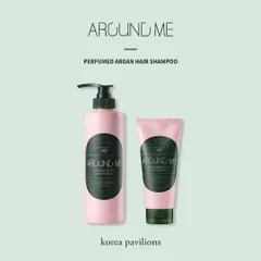 Dầu gội xả thảo dược Argan Around Me Shampoo phục hồi tóc khô xơ, gãy rụng, kích thích mọc tóc 500ml