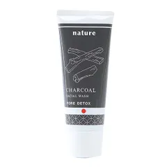 Sữa rửa mặt se khít lỗ chân lông than hoạt tính Naris Charcoal Nature Nhật Bản 100gr