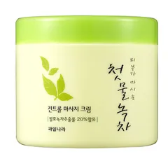 Kem tẩy trang trà xanh Welcos Green Tea Fresh Cleansing Cream sạch sâu, duy trì độ ẩm Hàn Quốc 300g