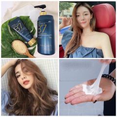 Dầu gội xả giảm gàu, ngăn rụng tóc Biotin B7 Anti Hair Loss Shampoo cân bằng độ PH 5.5 Hàn Quốc