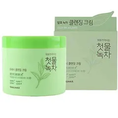 Kem tẩy trang thảo dược trà xanh Welcos Green Tea Cleansing Cream Hàn Quốc 300g