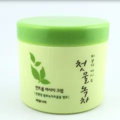 Kem tẩy trang thảo dược trà xanh Welcos Green Tea Cleansing Cream Hàn Quốc 300g