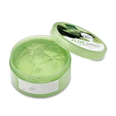 Gel dưỡng da lô hội Welcos Aloe Natura Moisture Real Smoothing tái tại và dưỡng mềm da Hàn Quốc 500g