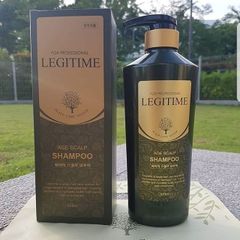 Dâu gội chuyên biệt kích thích mọc tóc nhanh, giảm gàu ngứa Legitime Age Scalp Shampoo 520g