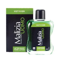Nước dưỡng sau cạo râu Malizia Vetyver After Shave Tonic Lotion Cao cấp Italy 100ml