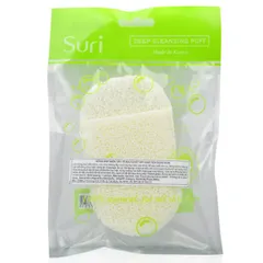 Bông tẩy tế bào chết loại sạch bụi bẩn Suri Deep Cleansing Puff Hàn Quốc