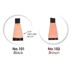 Chì kẻ mày dạng xé tiện dụng Suri Eyebrow Pencil Hàn Quốc 1.3g - Hàng chính hãng