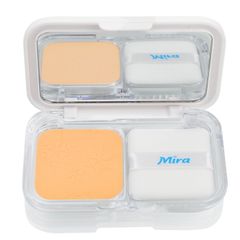 Phấn phủ trang điểm Mira cực mịn, kiềm dầu cực tốt, làm đều màu da Long Lasting UV Two Way Cake 12g