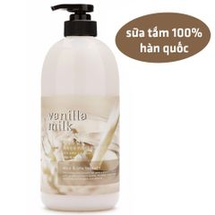 Sữa tắm dưỡng da mềm mịn tinh chất ô liu Welcos Olive Body Cleanse Hàn Quốc 740ml - Hàng Chính Hãng