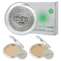 Phấn trang điểm siêu mỏng mịn Mira Culous Magic Pact Hàn Quốc 22g