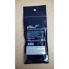 Bông phấn khô tròn siêu mịn Aroma Round Flocked Puff Hàn Quốc (2 x miếng)