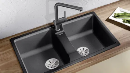 CHẬU RỬA BÁT BLANCO LEXA 8 ANTHRACITE 524960