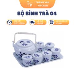 Bộ Bình Trà Nhựa Melamine 04 - Đồ Gia Dụng Nhà Bếp Thời Thượng - Lựa Chọn Hoàn Hảo Cho Căn Bếp Của Bạn (TV710)