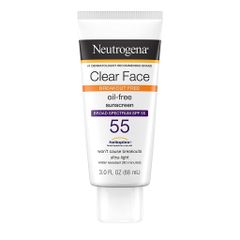 Kem Chống Nắng Neutrogena Clear Face SPF 50 - Dành Cho Da Dầu, Mụn, 88ML - Bảo Vệ Da Mặt Hiệu Quả, Kiểm Soát Dầu Tốt