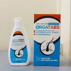Dầu gội sạch gàu ORGATABS thảoo dượcc - cân bằng sức khỏe tóc và da đầu