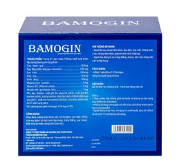 Viên uống tăng cường tuần hoàn não, cải thiện trí nhớ Bamogin Thành Công (6 vỉ x 10 viên)