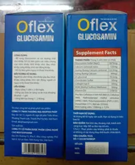 OFLEX GLUCOSAMIN 60 viên - Bổ sung chất dinh dưỡng cho khớp, giảm đau mỏi, hỗ trợ sức khỏe xương khớp hiệu quả