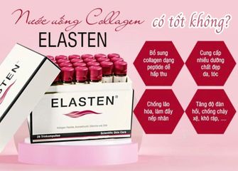 Nước Uống Collagen Elasten Hộp 28 ống [hàng nhập khẩu]