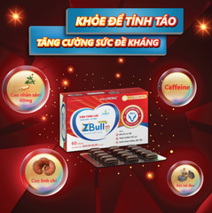 Tăng đề kháng Zbull M Dolexphar Hộp 60 viên